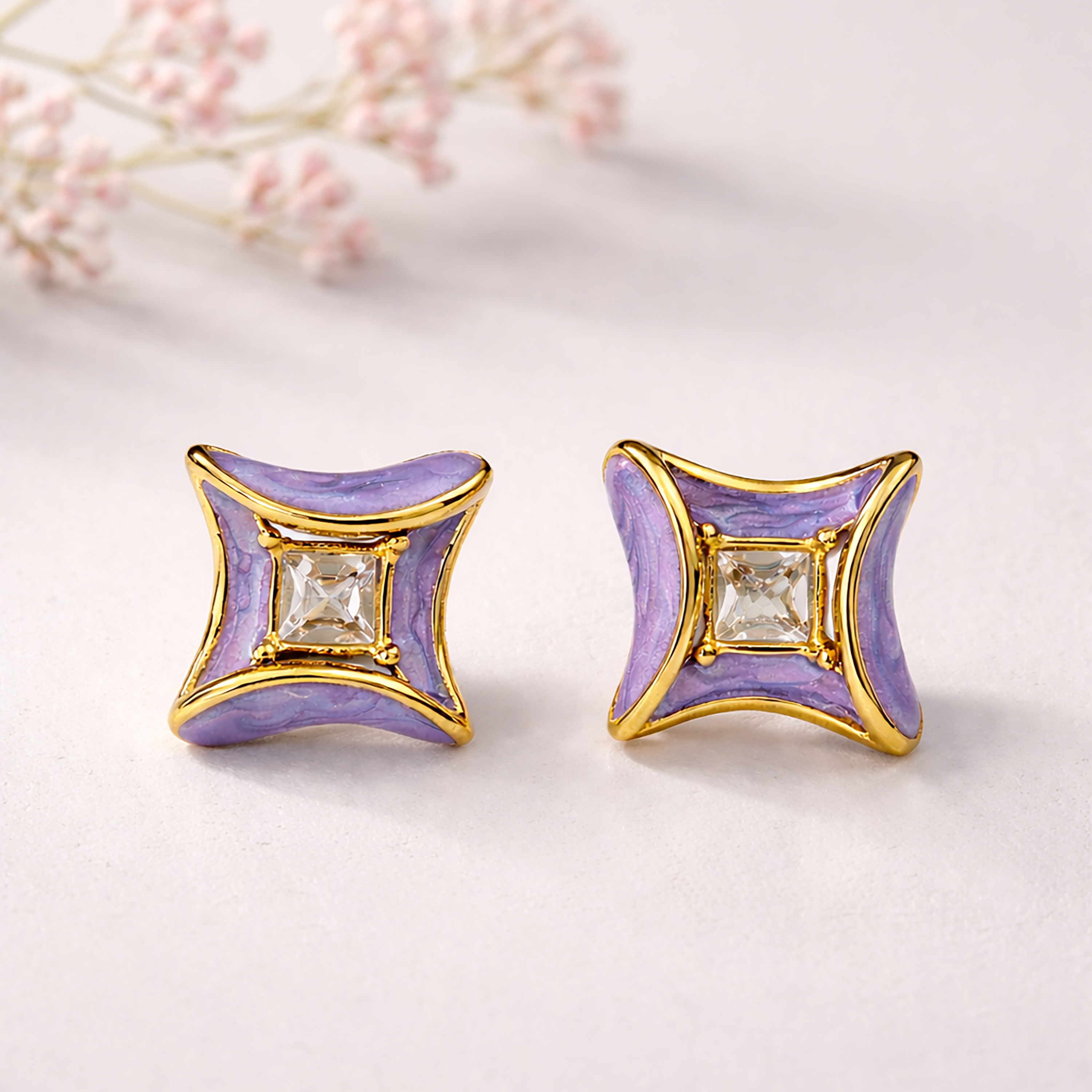 Mystic Frame Earrings