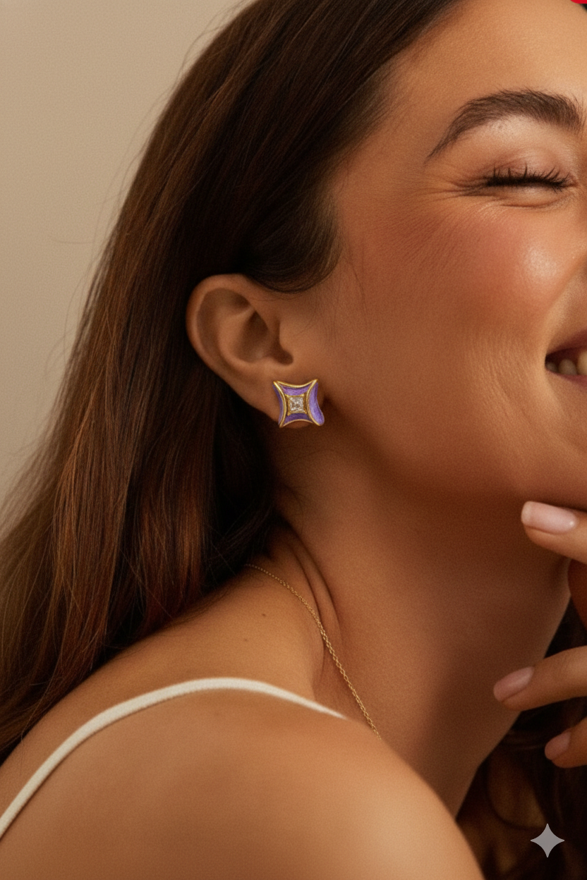 Mystic Frame Earrings